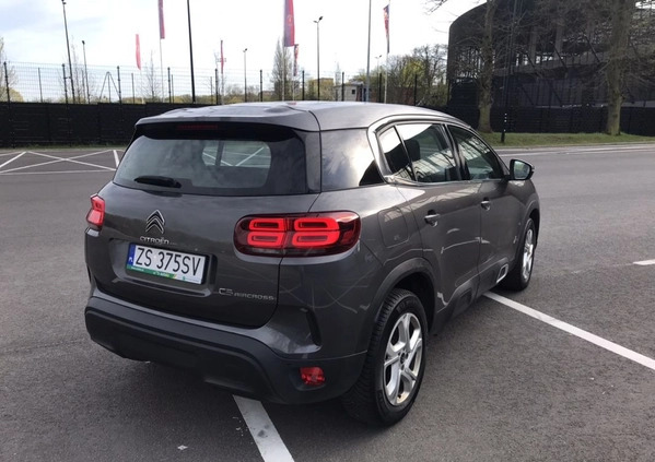 Citroen C5 Aircross cena 65000 przebieg: 165000, rok produkcji 2019 z Szczecin małe 211